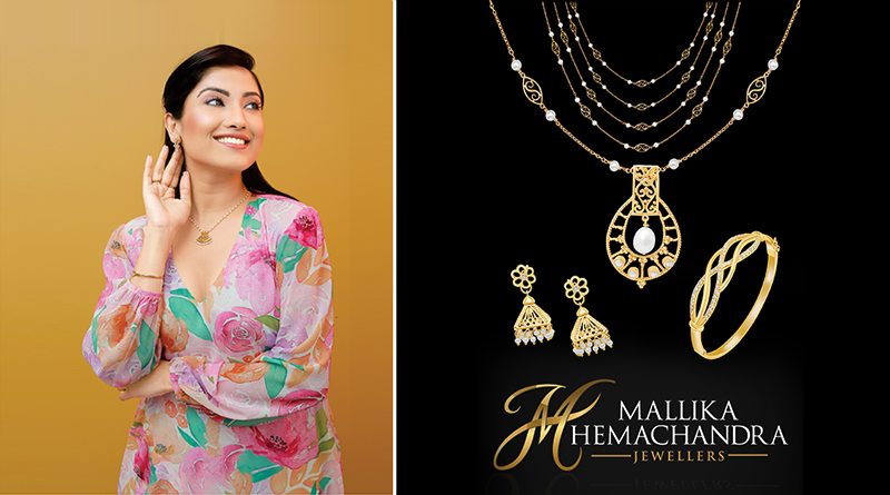Mallika Hemachndra Jewellers offer a glittering new year with gold and smiles