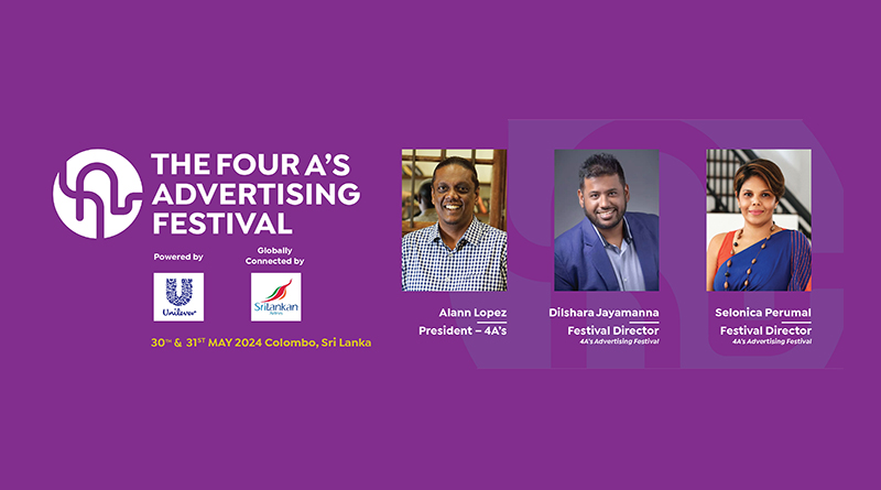The Four A’s Advertising Festival Set to Transform Sri Lanka’s Creative Communications Industry