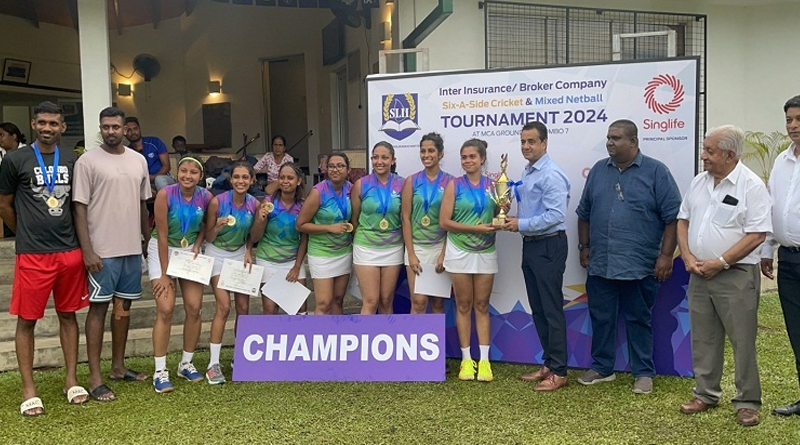 Fairfirst Emerges Victorious in the SLII Inter-Insurance/Broker Company Mixed Netball Tournament 2024