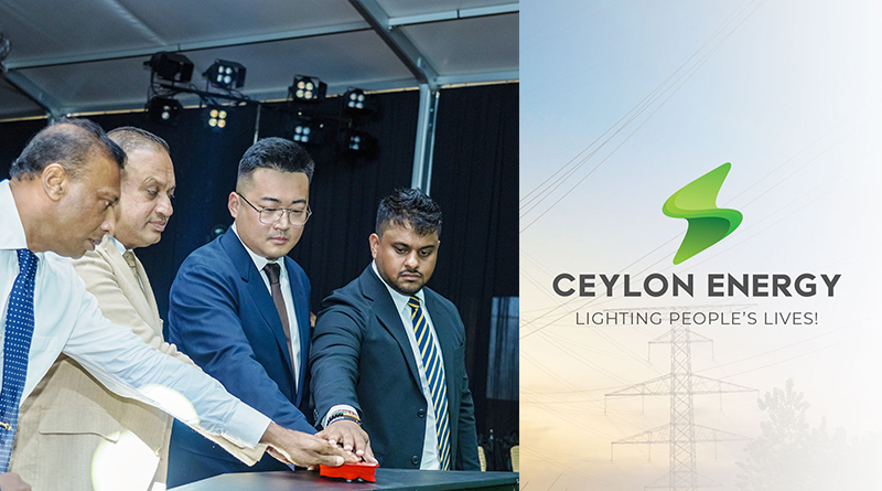 Ceylon Energy and HJT China celebrate completion of Maho and Ampara 33kV power distribution lines under SESRIP