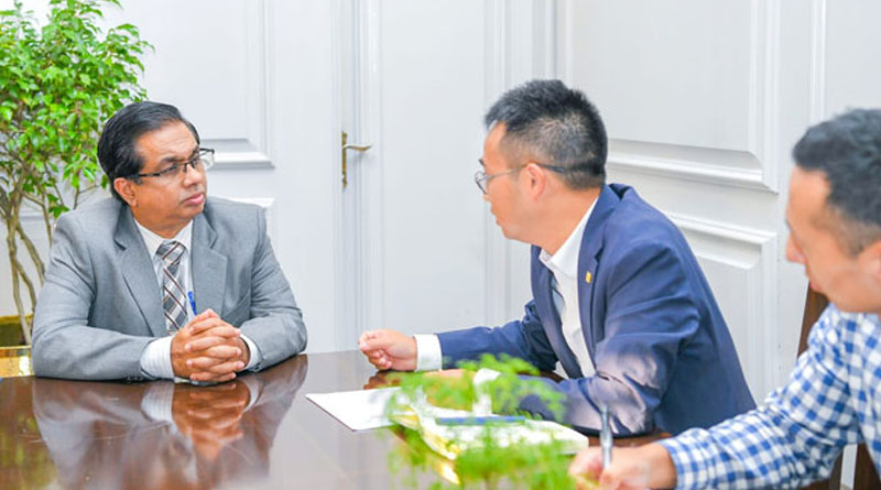 Discussion held on advancements in Colombo Port City project