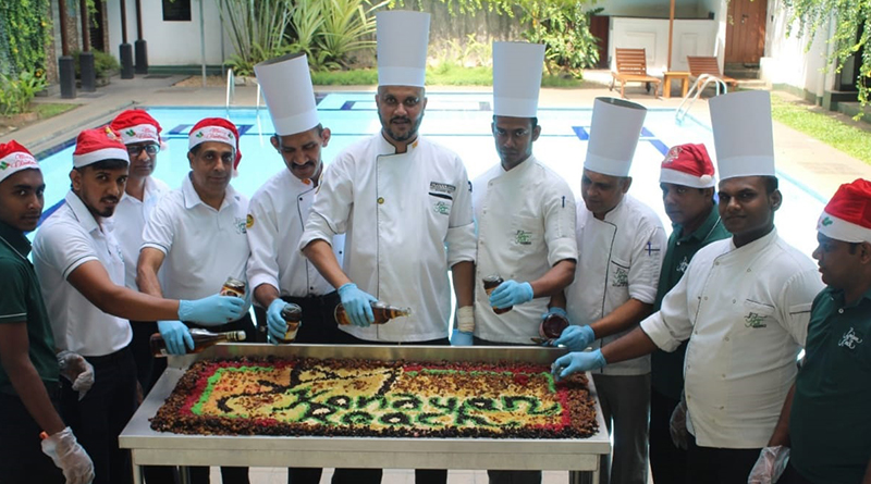 Kandyan Reach Hotel Kurunegala Celebrates the Festive Season with Christmas Cake Mixing Ceremony Kandyan Reach Hotel Kurunegala Celebrates the Festive Season with Christmas Cake Mixing Ceremony
