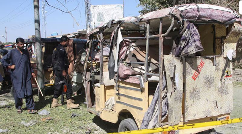 Pakistan blast kills seven, including five school children