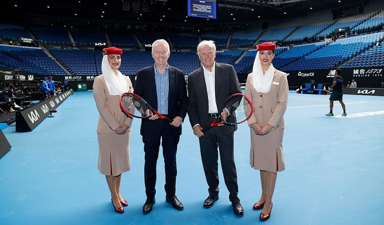 Emirates scores another ace, returning as the Official Airline of the Australian Open for another five years