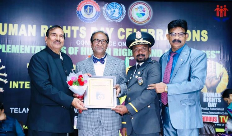 TMH Group Chairman Dr. Tharmalingam Tharesanan honoured at international human rights day celebrations