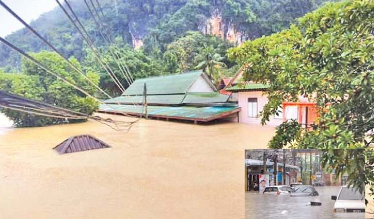 Malaysia and Thailand flooding kills at least 12