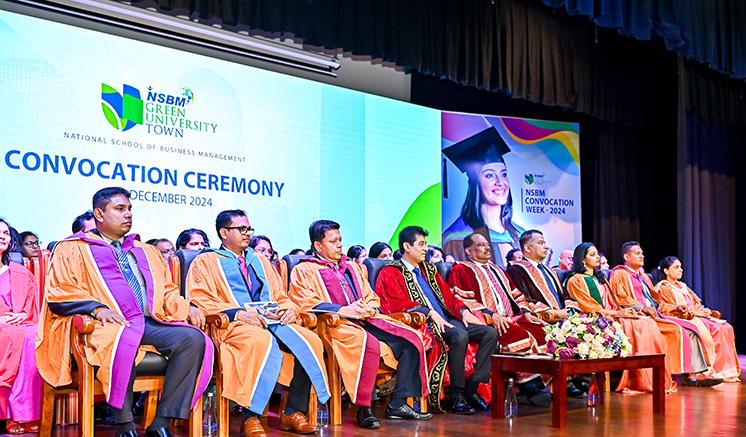 NSBM celebrates the success of the Graduating Class of 2024 at the grandiose NSBM Convocation Week