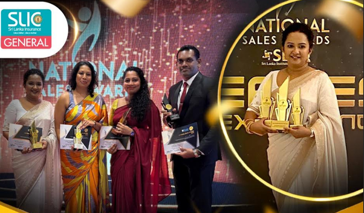 Sri Lanka Insurance General Shines at the SLIM National Sales Awards, bags multiple best of the best awards