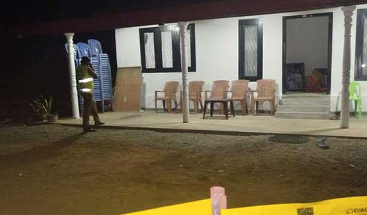 Gunshots fired at a residence in Dodangoda Gunshots fired at a residence in Dodangoda