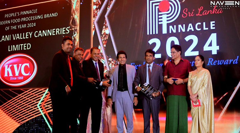 KVC Crowned People’s Pinnacle Best Modern Food Processing Brand of 2024