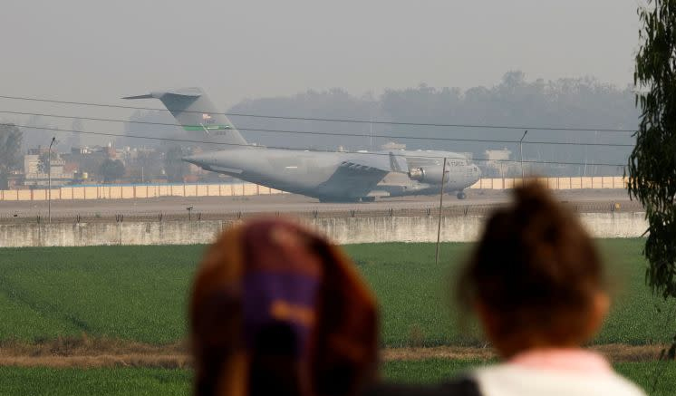 At least 104 Indian citizens deported from US on military aircraft, say Indian officials