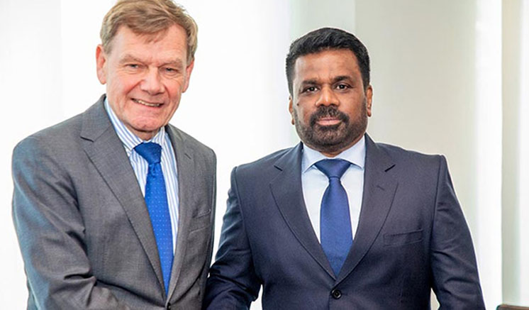 President Dissanayake meets German Foreign Minister President Dissanayake meets German Foreign Minister