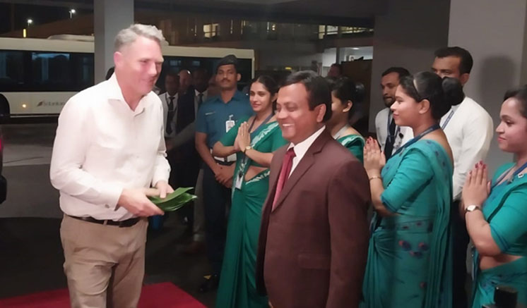 Australia Deputy PM arrives in Sri Lanka Australia Deputy PM arrives in Sri Lanka