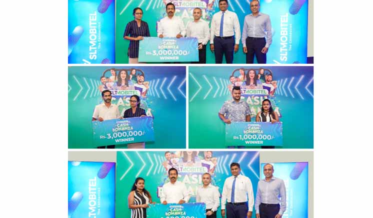 SLT-MOBITEL Rewards Lucky Winners of Cash Bonanza 2025 SLT-MOBITEL Rewards Lucky Winners of Cash Bonanza 2025