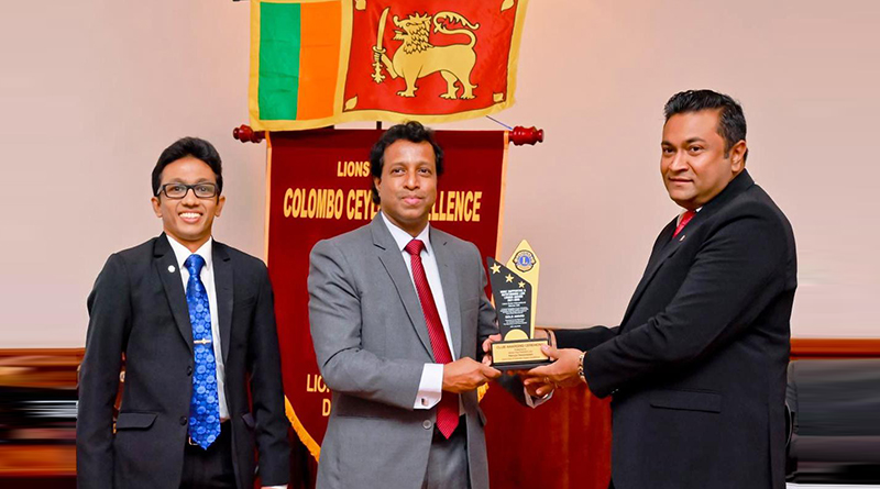 Chairman of Royal Nursing Home Lion. Manuja Hewawasam was honored with three Gold Awards Chairman of Royal Nursing Home Lion. Manuja Hewawasam was honored with three Gold Awards