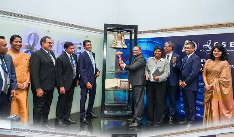 CDB Rings Bell at Colombo Stock Exchange Marking 30th Anniversary