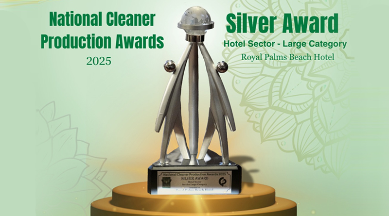 A proud milestone in Royal Palms Beach Hotel, Kalutara’s journey towards sustainability