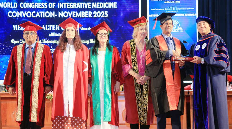 Founder of Buddika Vittahachchi Hospital Dr. Sir B.S.R.K. Vittahachchi awarded Ph.D. in Acupuncture and honoured with multiple international accolades Founder of Buddika Vittahachchi Hospital Dr. Sir B.S.R.K. Vittahachchi awarded Ph.D. in Acupuncture and honoured with multiple international accolades