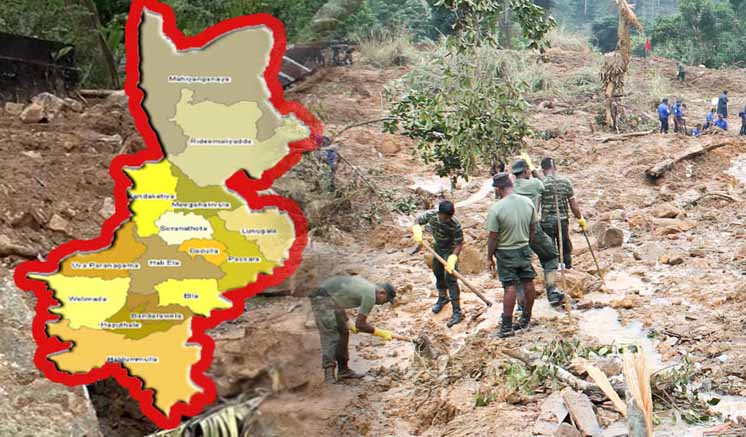 Another 238 families in Badulla evacuated due to risk of landslides