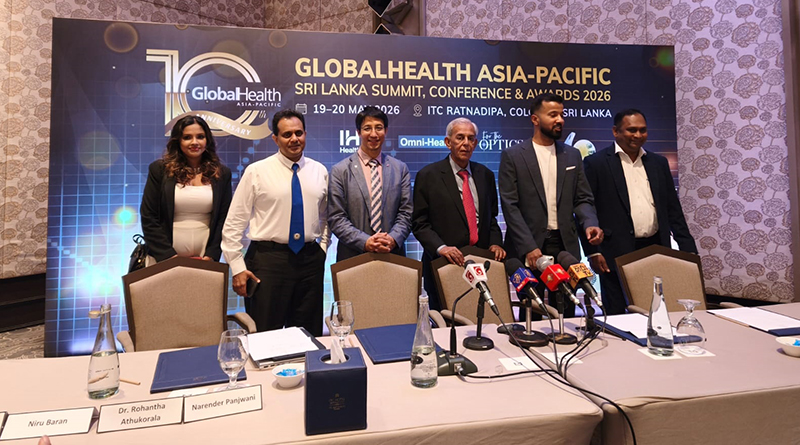 GlobalHealth Asia-Pacific Officially Launches Sri Lanka Conference, Summit & Awards 2026 GlobalHealth Asia-Pacific Officially Launches Sri Lanka Conference, Summit & Awards 2026