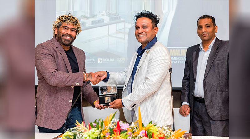 Lasith Malinga joins Odiliya Homes & Residencies as Brand Ambassador