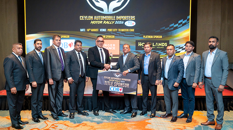 CDB powers the Ceylon Automobile Importers Motor Rally 2026